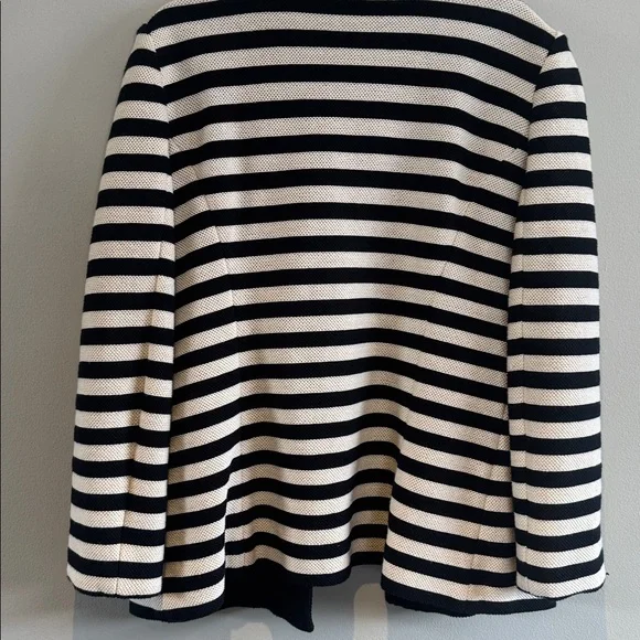 MARELLA Navy and Cream Striped Blazer - Picture 6 of 7